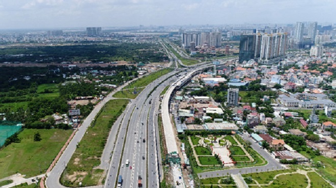 Phân khu có ba mặt giáp sông tại dự án Gem Riverside