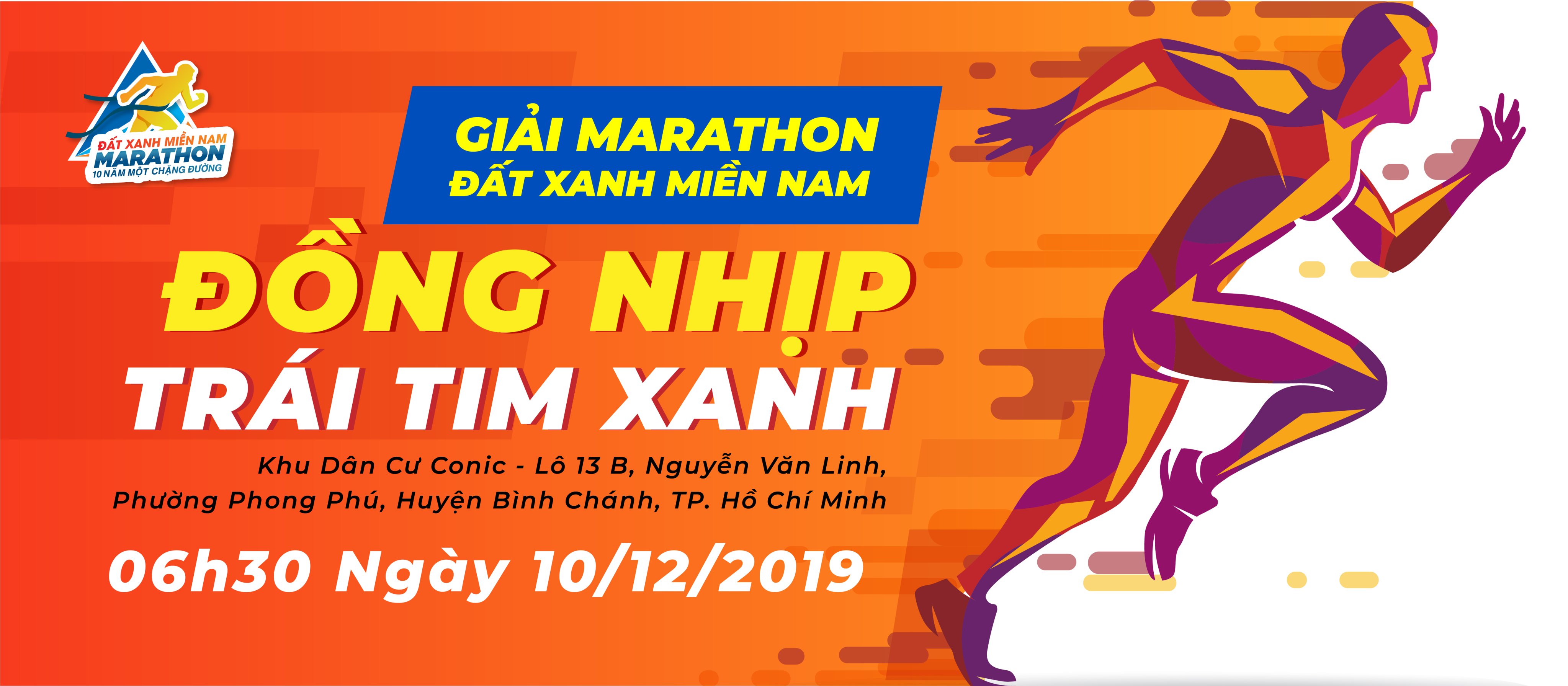 THỂ LỆ - QUY ĐỊNH GIẢI MARATHON ĐẤT XANH MIỀN NAM