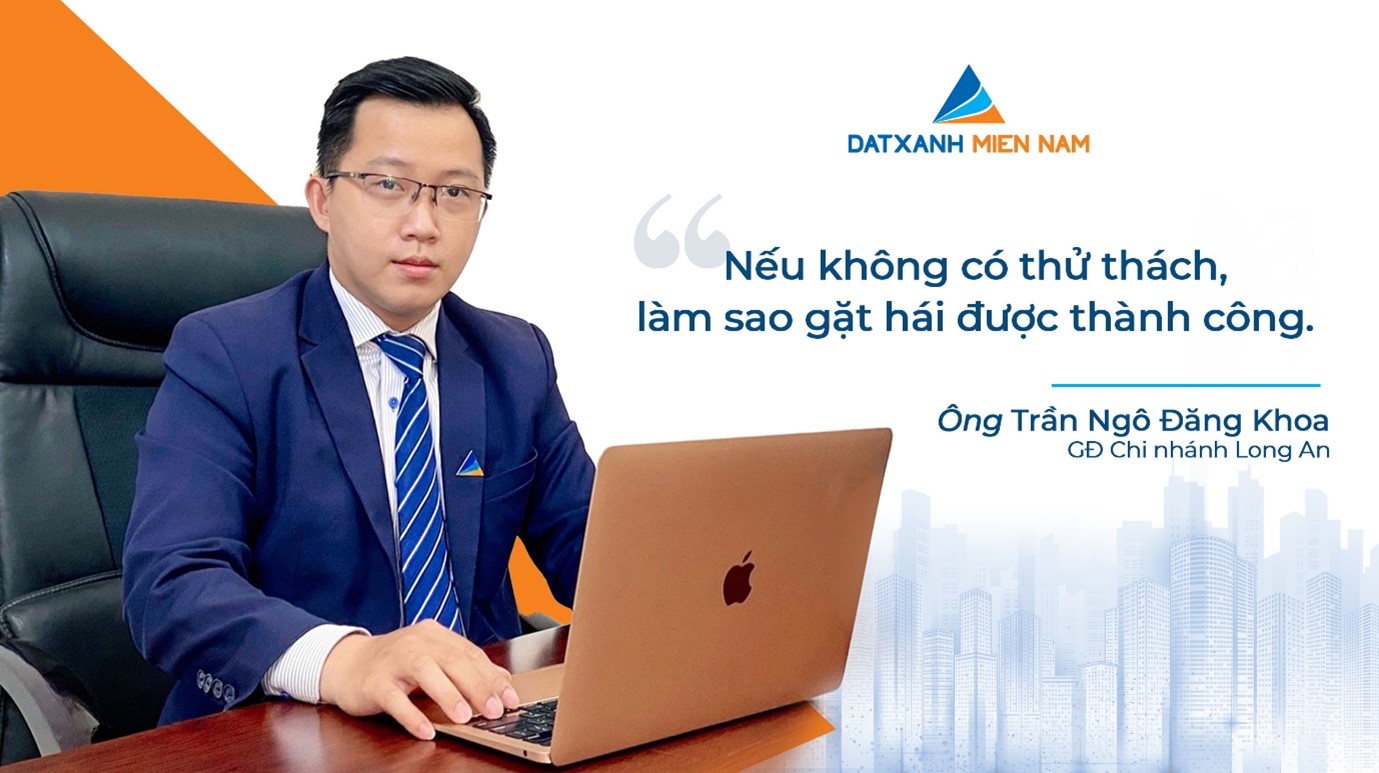 LÃNH ĐẠO TRẺ TÀI NĂNG VÀ HÀNH TRÌNH ĐƯA THƯƠNG HIỆU ĐẤT XANH MIỀN NAM NỔI BẬT TẠI THỊ TRƯỜNG LONG AN