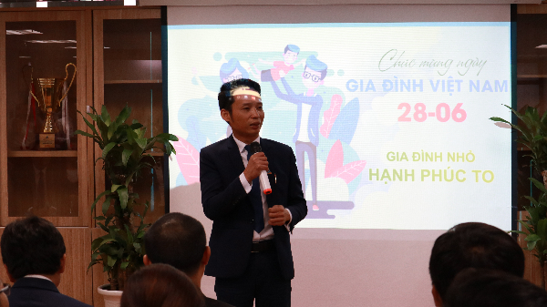 Ông Đỗ Văn Mạnh – TGĐ công ty chia sẻ về những giá trị cốt lõi của gia đình Ông Đỗ Văn Mạnh – TGĐ công ty chia sẻ về những giá trị cốt lõi của gia đình